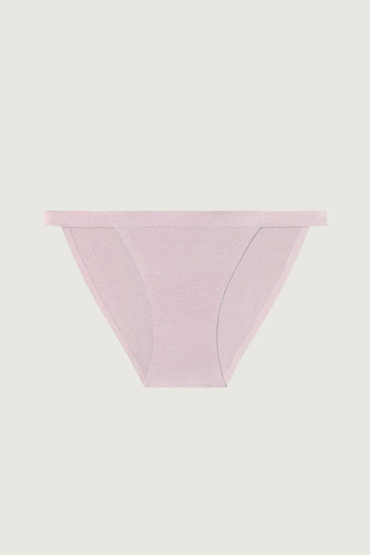 柔韌・比基尼丁字褲|櫻花粉