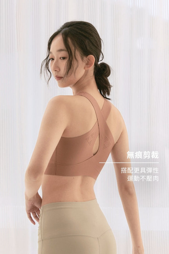 無痕・輕運動兩用內衣|軍綠