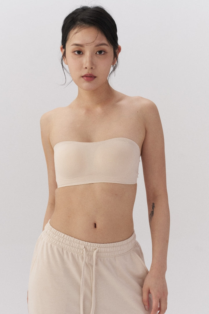 柔韌・舒芙蕾平口內衣|黑