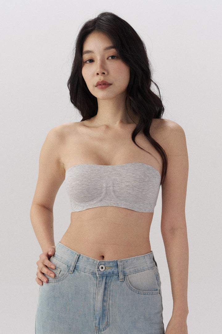 柔韌・舒芙蕾無墊平口內衣|米瓷白