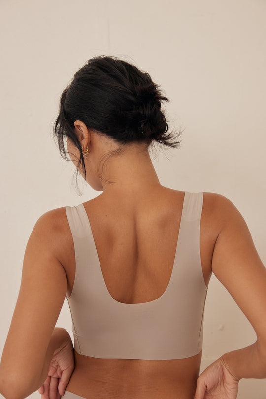 無痕・雲感寬肩|裸膚