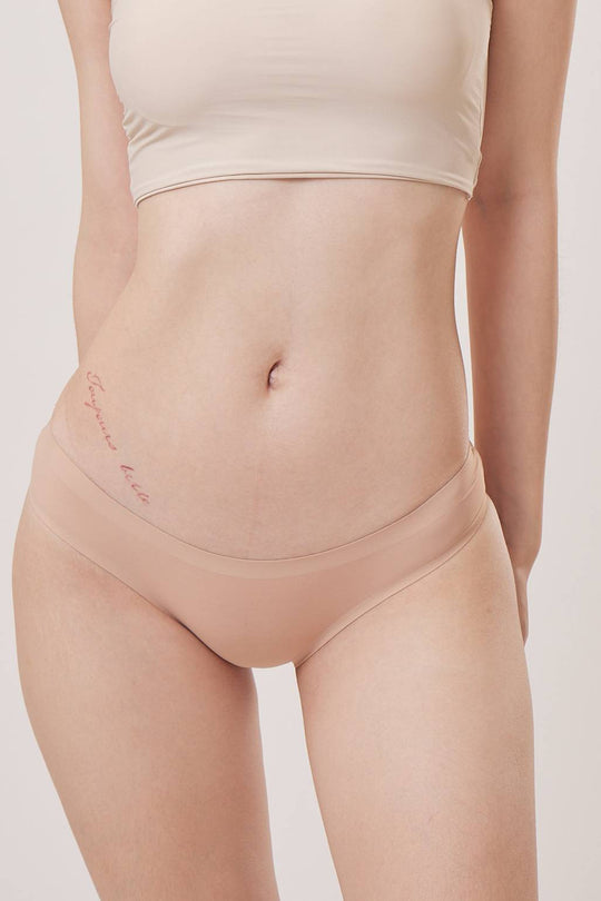 柔亮・美型低腰半包臀三角褲|小麥膚