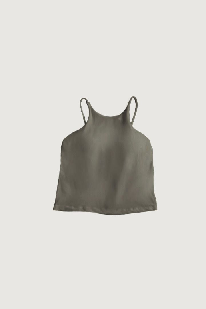 細肩弧線 Bra Top|摩卡