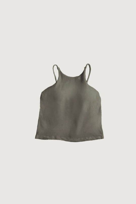 細肩弧線 Bra Top|摩卡