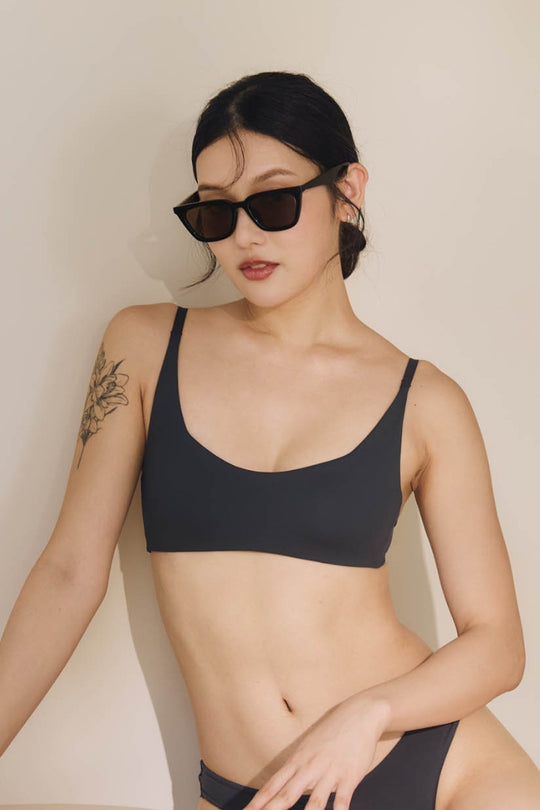 柔韌・裸感 1/2 杯|岩石棕