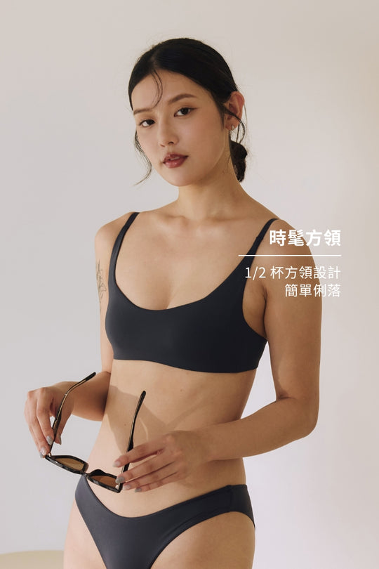 柔韌・裸感 1/2 杯|岩石棕