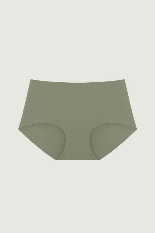 無痕・低腰包臀內褲|抹茶綠