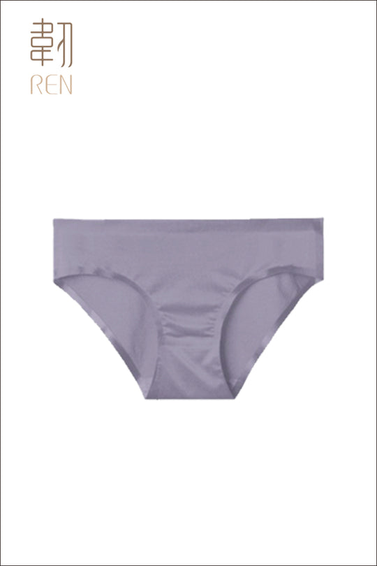 柔亮・超薄低腰三角褲|極致灰