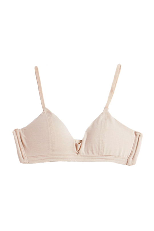 柔韌・天絲莫代爾三角杯|米膚