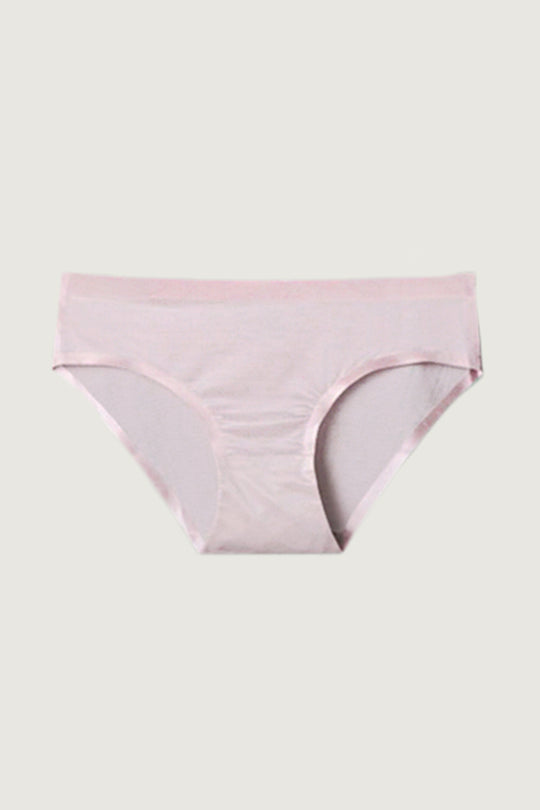 柔亮・超薄低腰三角褲|櫻花粉