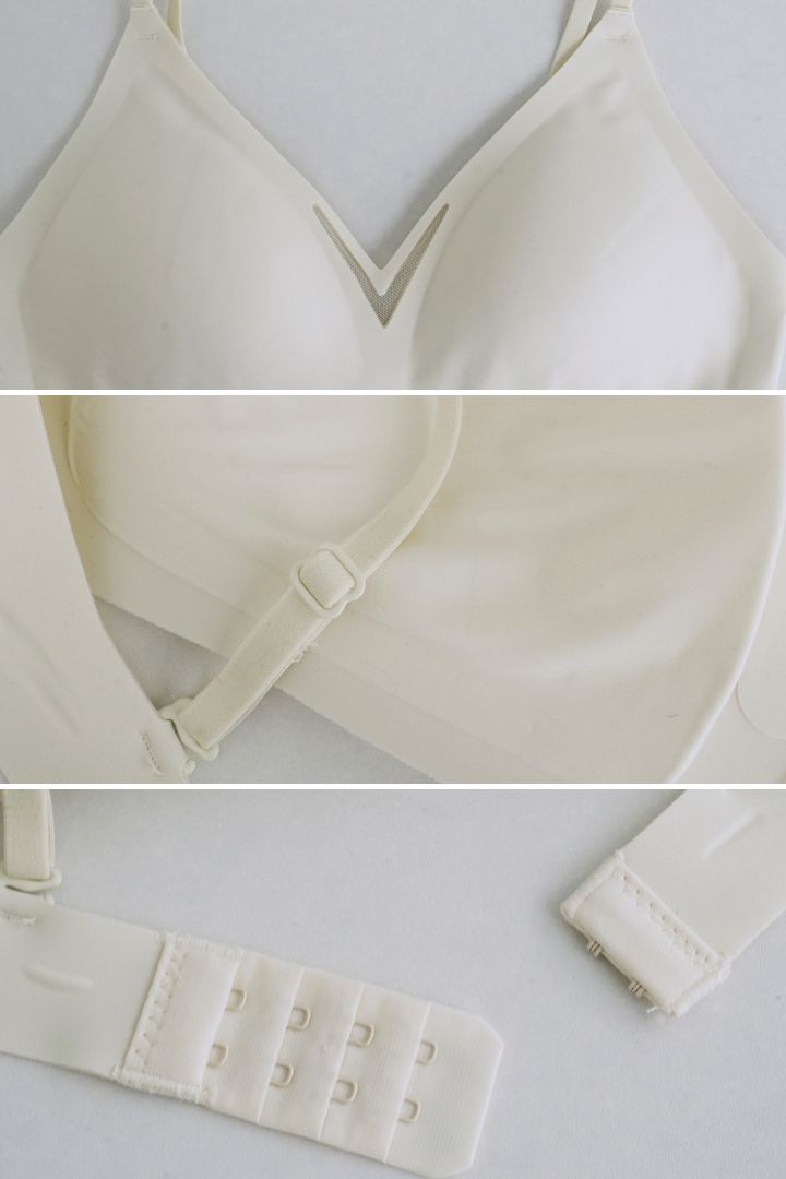 V 型輕紗 3/4 杯無鋼圈內衣