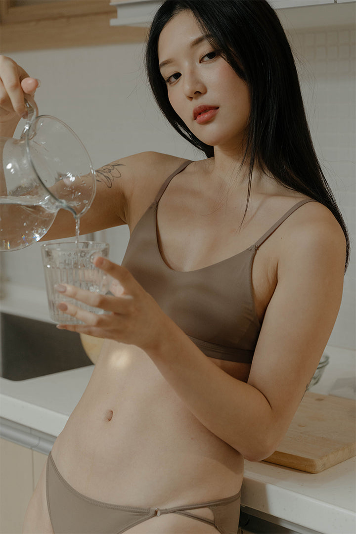 柔亮・無背鉤零束縛 3/4 杯｜紅沙