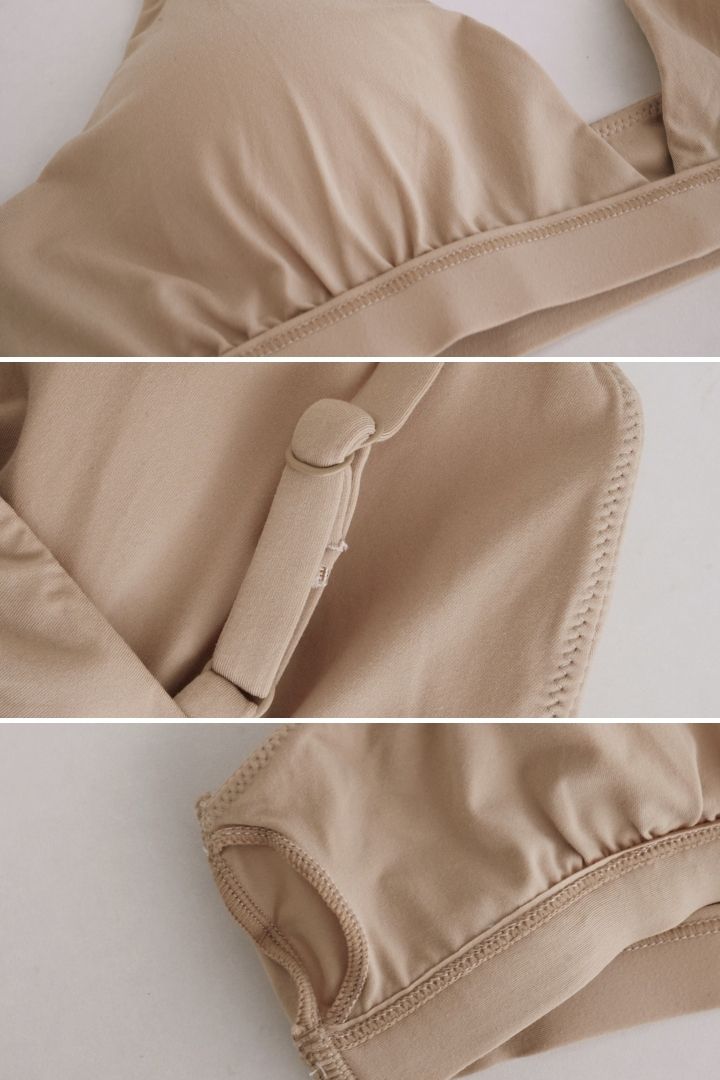 裸感無背鉤三角杯無鋼圈內衣