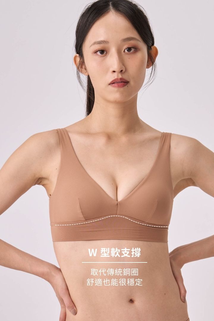 柔韌・包覆集中三角杯｜太妃