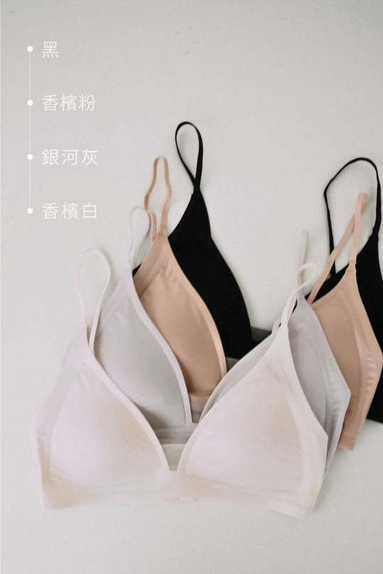 霧光輕紗法式三角杯無鋼圈內衣