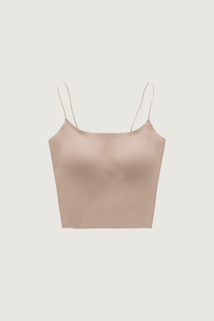 (預購) 無痕・經典裸肌細肩 Bra Top｜膚