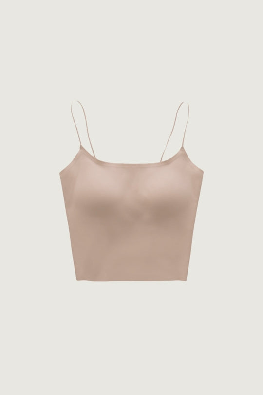 (預購) 無痕・經典裸肌細肩 Bra Top｜膚
