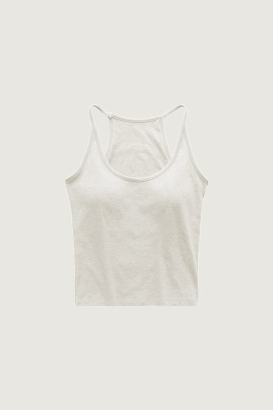 (預購) 極簡工字背 Bra Top｜白