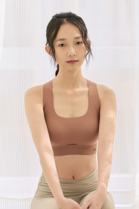 無痕・輕運動兩用內衣｜焦糖