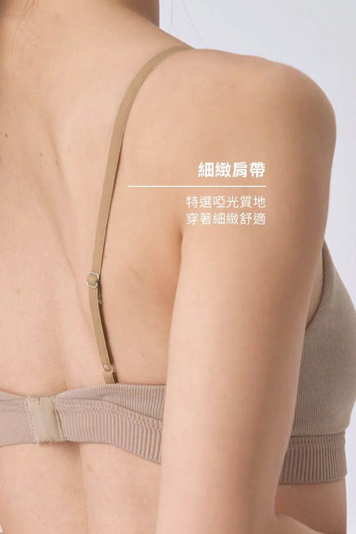 柔韌・螺紋比基尼三角杯 成套｜卡其綠