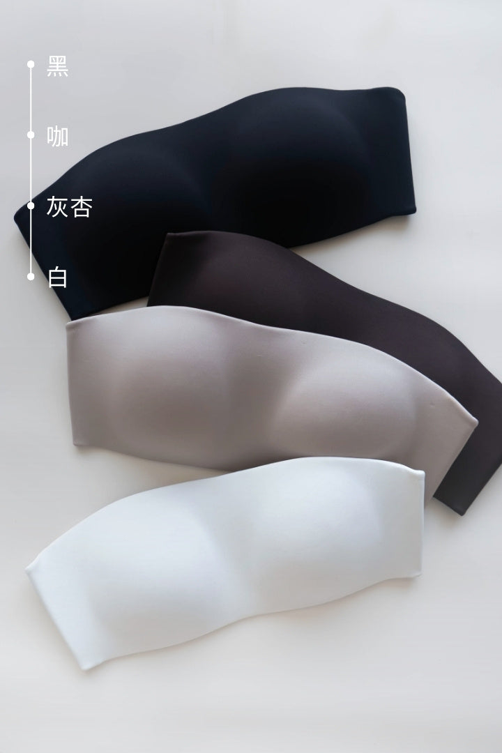 (預購) 柔亮・涼感平口內衣｜灰杏