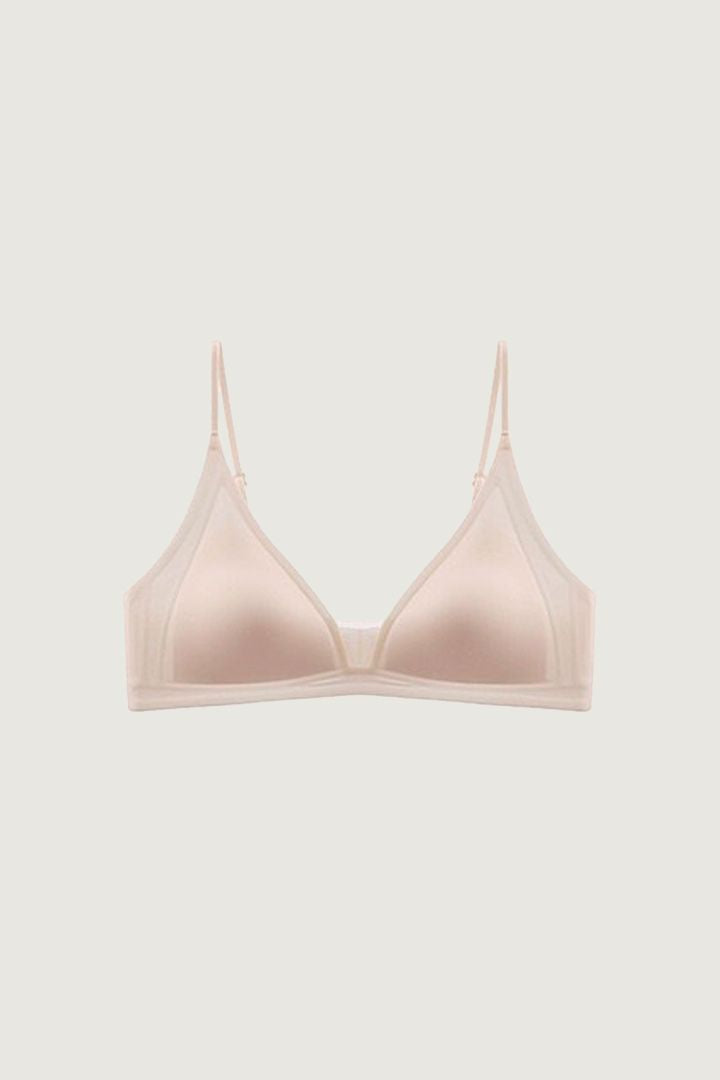 霧光輕紗法式三角杯無鋼圈內衣