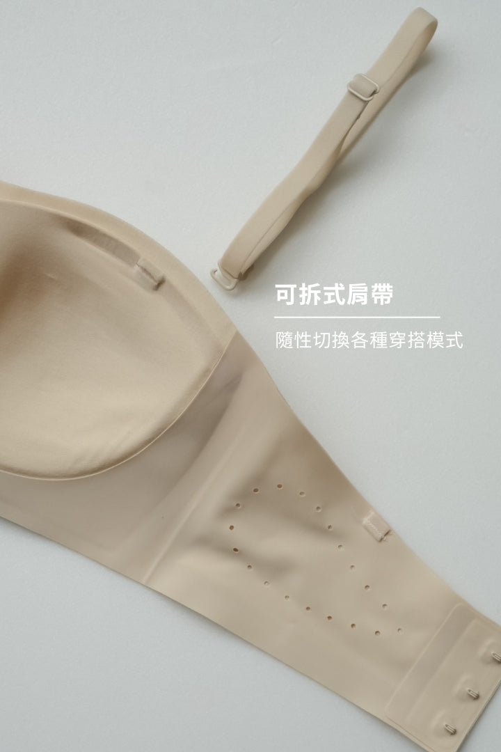 柔韌・舒芙蕾平口內衣｜米瓷白