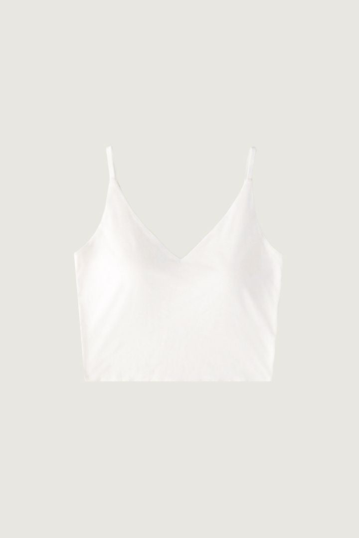 慕斯 V 領 Bra Top 長版 / 短版穿搭