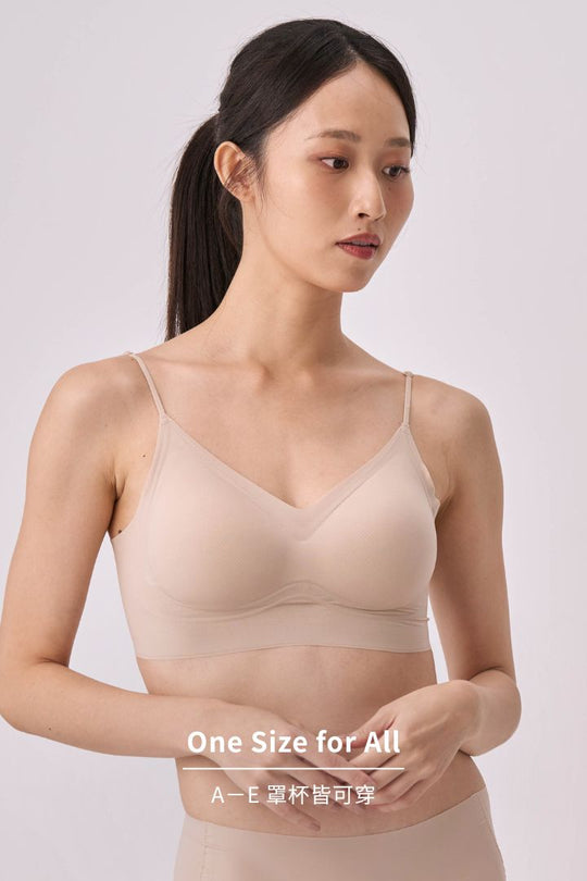 無痕・雲感細肩｜裸膚