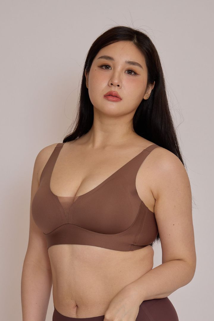 柔亮・輕紗支撐3/4杯｜咖啡