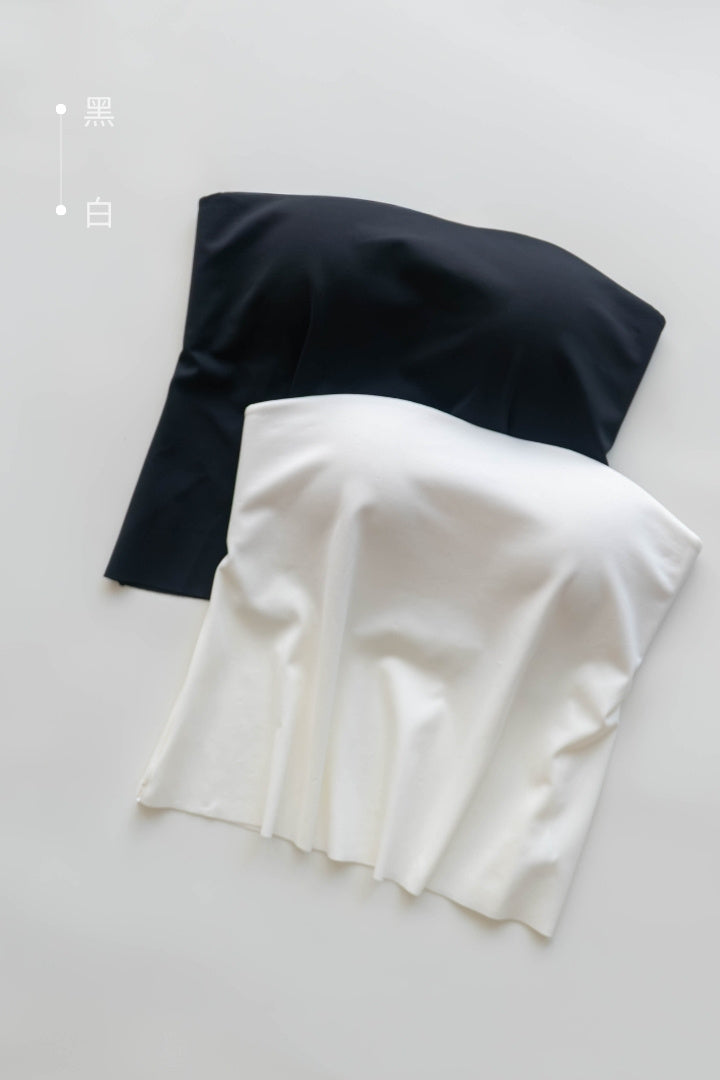 (預購) 涼感平口 Bra Top｜黑