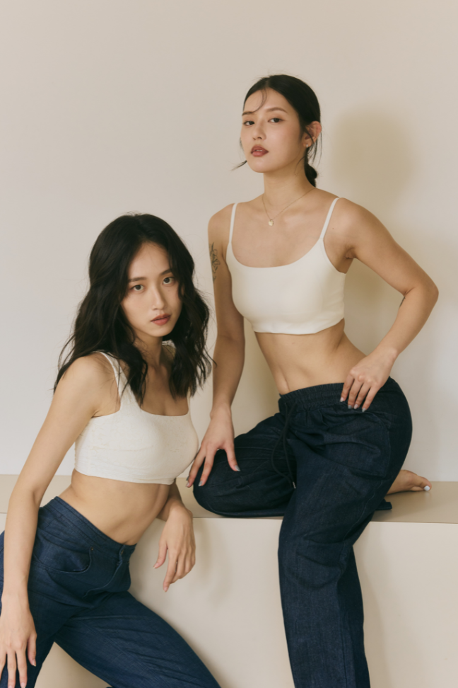 無痕 · 自由尺碼細肩 簡約款｜白
