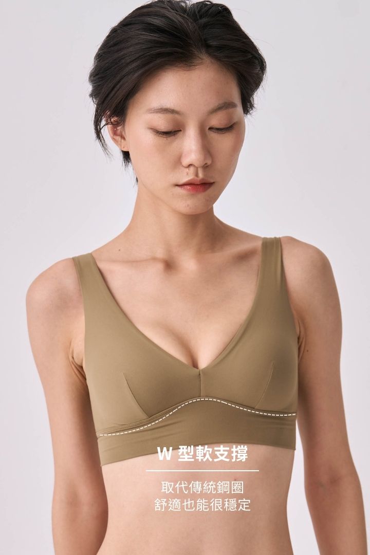 柔韌・包覆集中三角杯｜冷橄欖