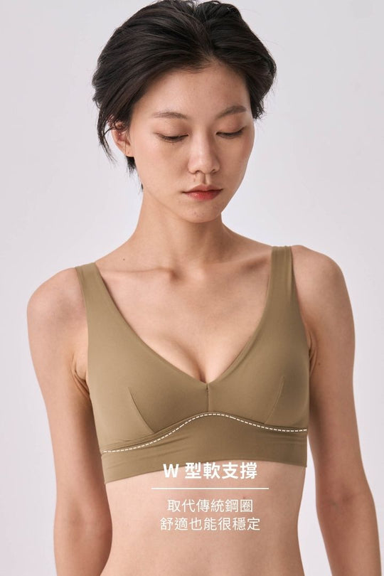 柔韌・包覆集中三角杯｜冷橄欖