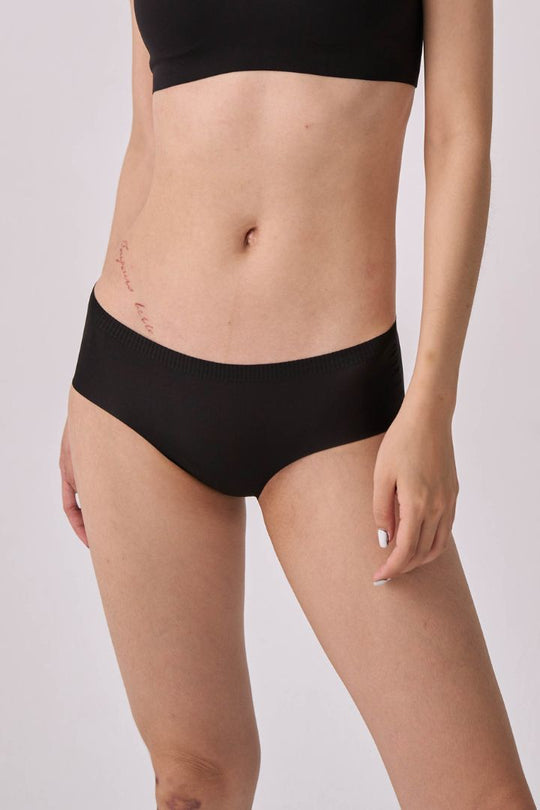 無痕 · 抗菌中腰內褲 3 件組