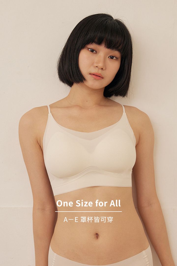 無痕・雲感細肩｜裸米