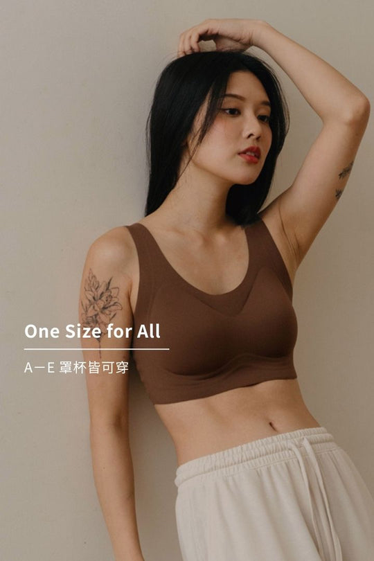 無痕 · 磨毛寬肩｜燕麥膚