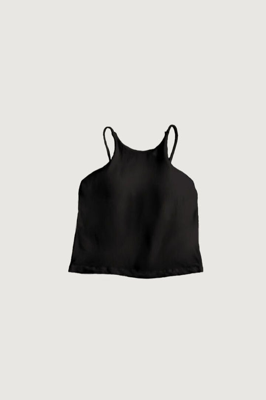 細肩弧線 Bra Top｜黑