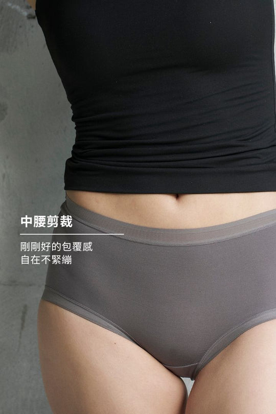 桑蠶絲全包臀內褲 女生