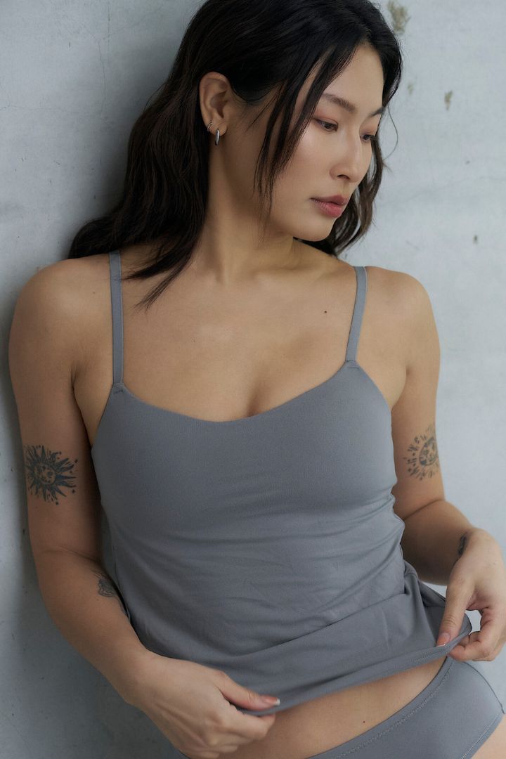 瞬乾薄襯 Bra Top 穿搭