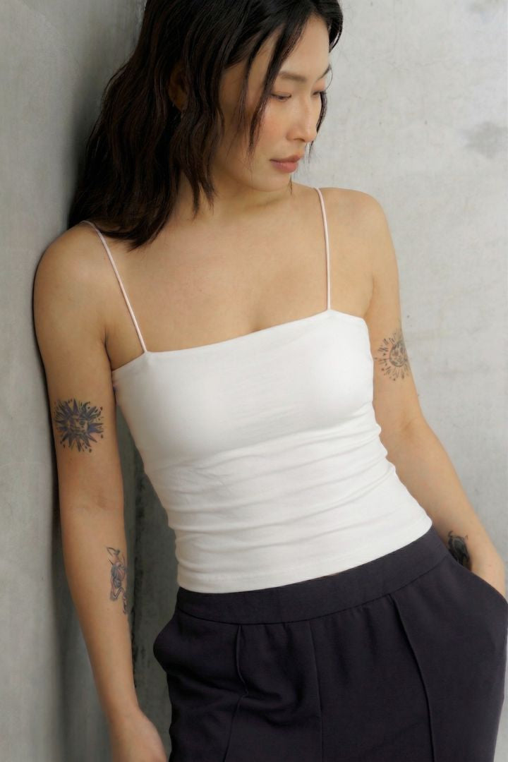 舒彈平口 Bra Top 常規版穿搭