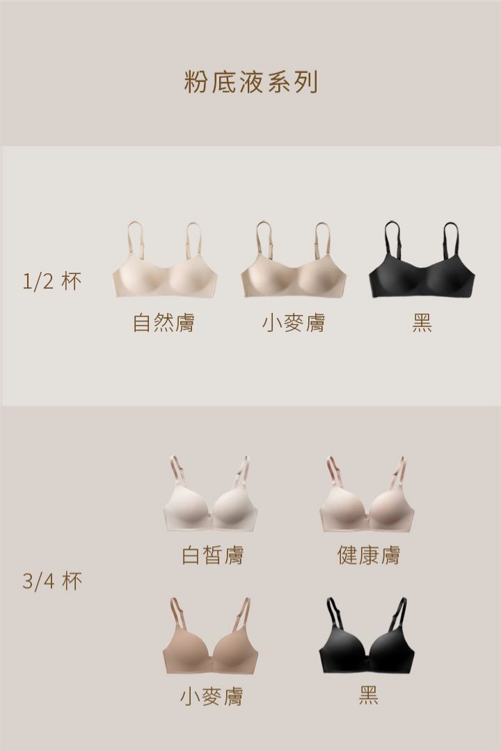 柔亮・粉底液 3/4 杯 II 代｜健康膚