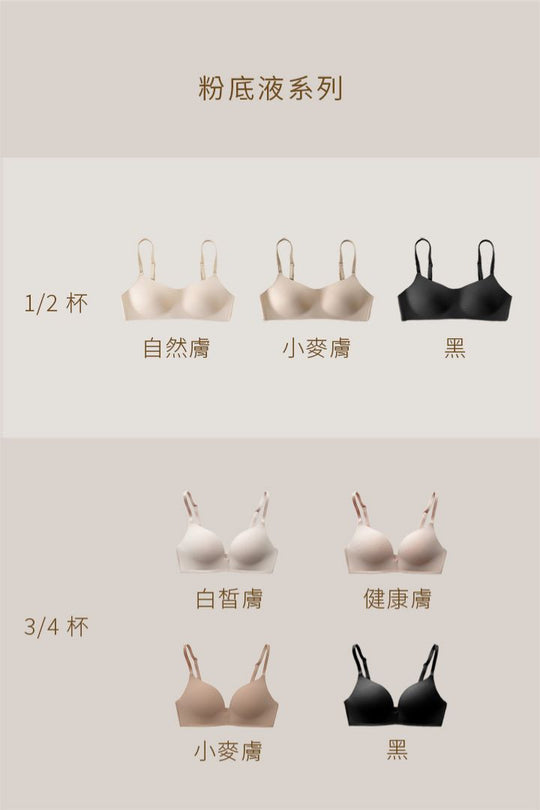 柔亮・粉底液 3/4 杯 II 代｜健康膚