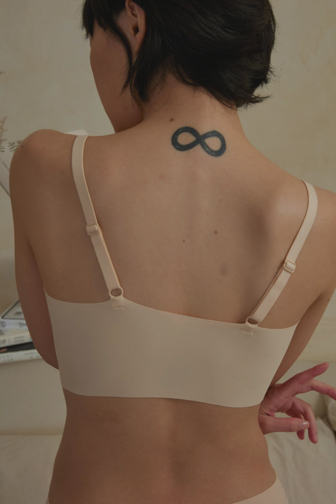 無痕・自由尺碼細肩 日常款｜奶油膚